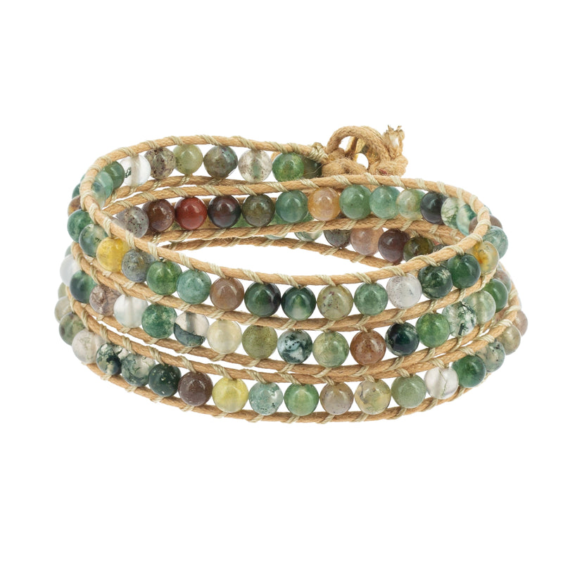 Bracelet Naga Jaspe Océan