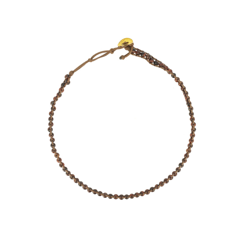 Bracelet Naga Œil de Tigre Rouge