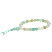 Bracelet-mala Amazonite Mate