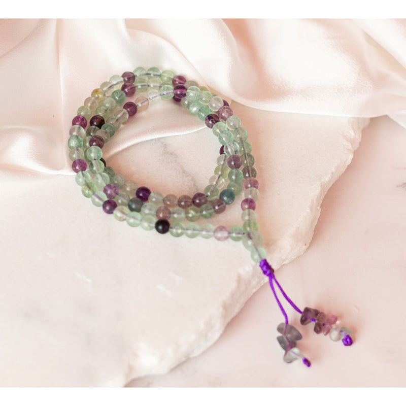 Mala Fluorite