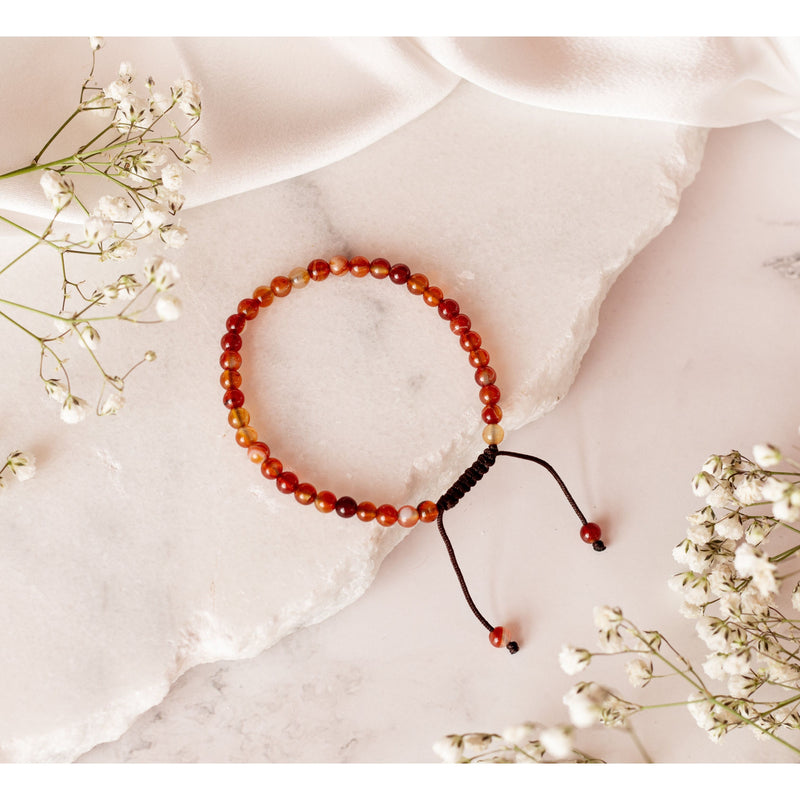 Bracelet Kora - Sardonyx rouge