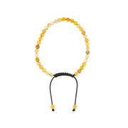 Bracelet Kora - Agate dorée