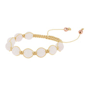 Bracelet Shambala Quartzite Rose mate
