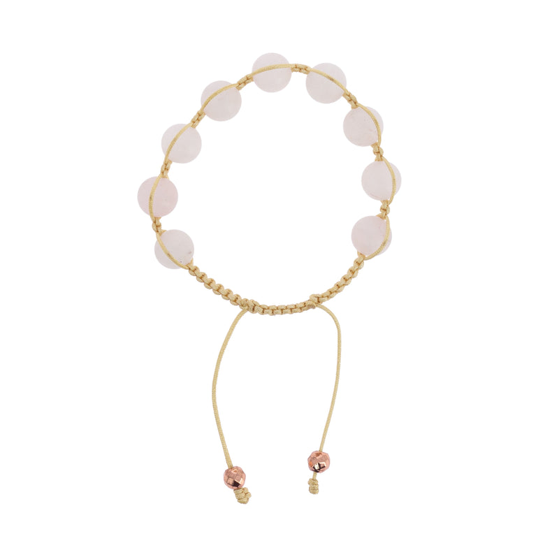 Bracelet Shambala Quartzite Rose mate