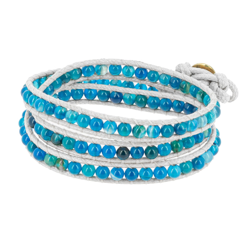 Bracelet Naga Sardonyx Bleue