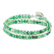 Bracelet Naga Sardonyx Verte