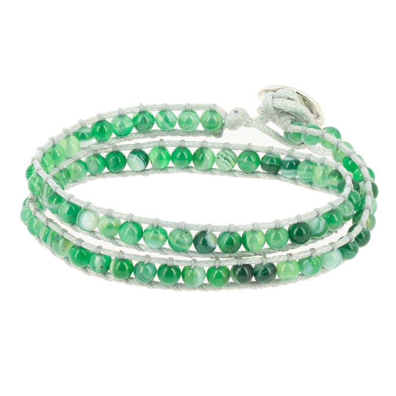 Bracelet Naga Sardonyx Verte