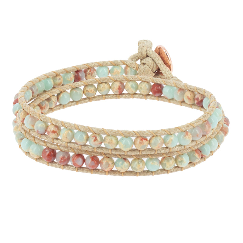 Bracelet Naga Jaspe Aqua Terra
