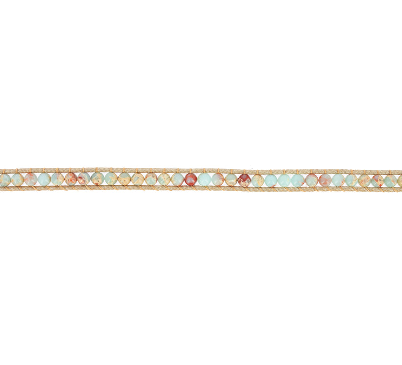 Bracelet Naga Jaspe Aqua Terra