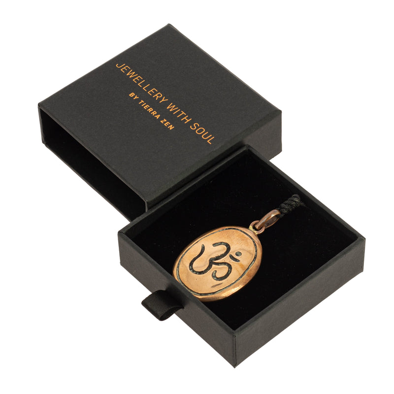 Pendentif Cuivre Om