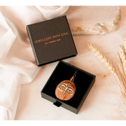 Pendentif Cuivre Yeux de Bouddha