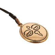 Pendentif Cuivre Yeux de Bouddha