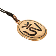 Pendentif Cuivre Om tibétain