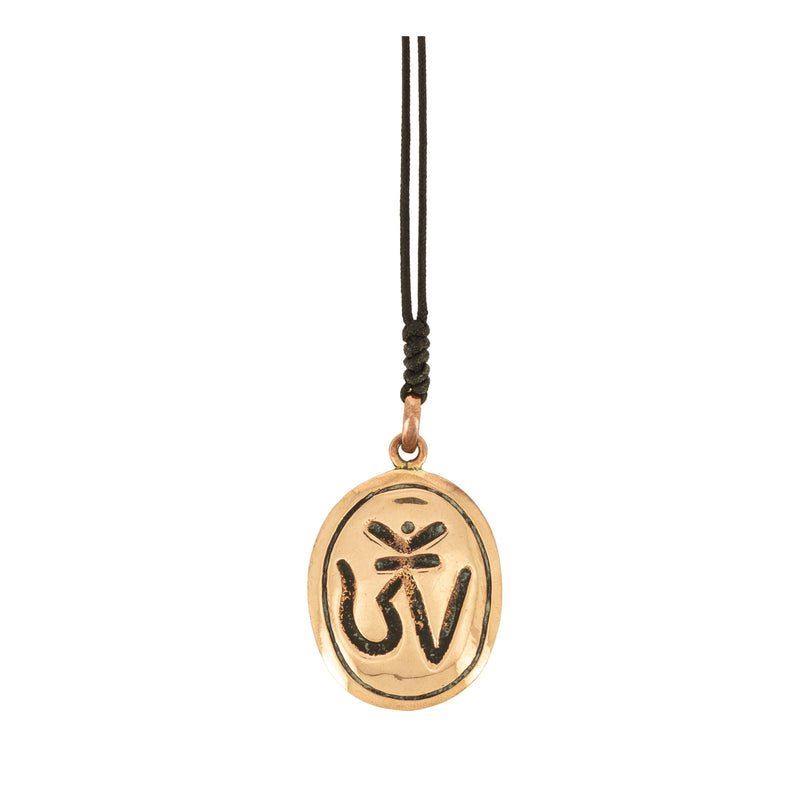 Pendentif Cuivre Om tibétain