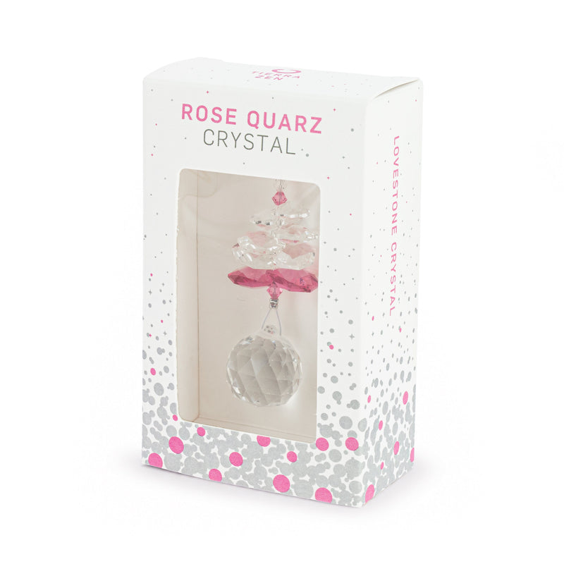 Cascade de Cristal Quartz Rose