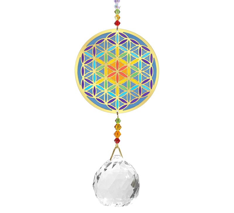 Grand Cristal Feng Shui Fleur de Vie