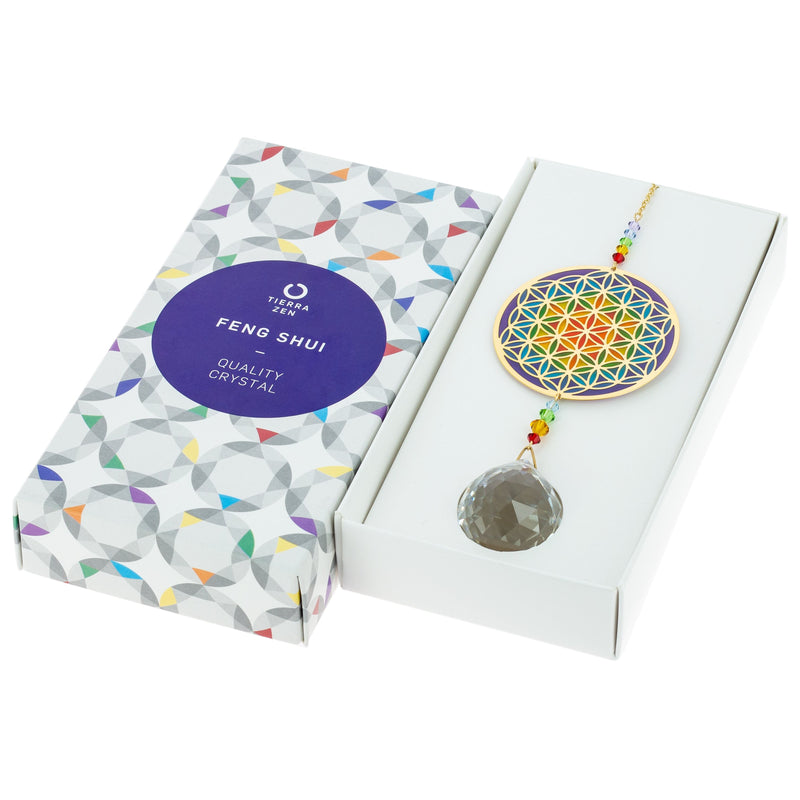 Grand Cristal Feng Shui Fleur de Vie