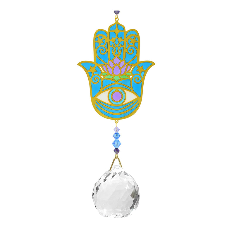 Grand Cristal Feng Shui Hamsa, Protection