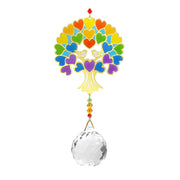 Grand Cristal Feng Shui Arbre de Vie Arc-en-ciel