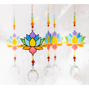 Cristal Feng Shui Lotus Chakras - Épanouissement