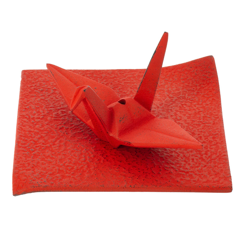 Porte-encens Iwachu Orizuru Rouge