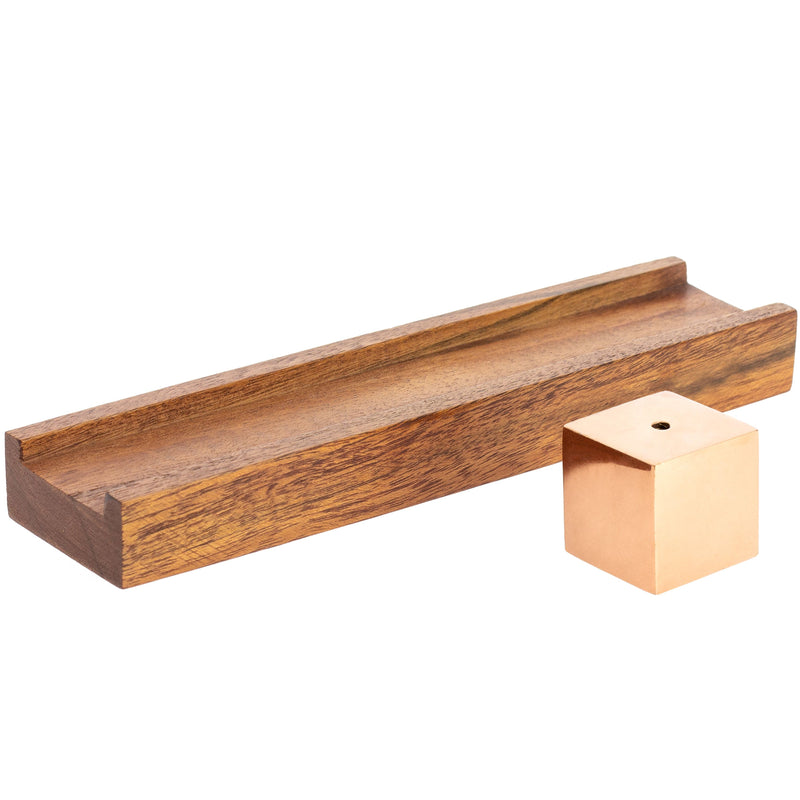 Porte-encens Paramita - Cube Cuivre