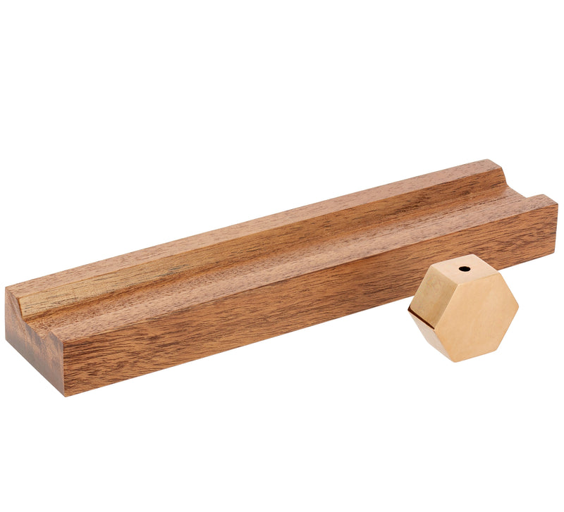 Porte-encens Paramita Hexagone Cuivre