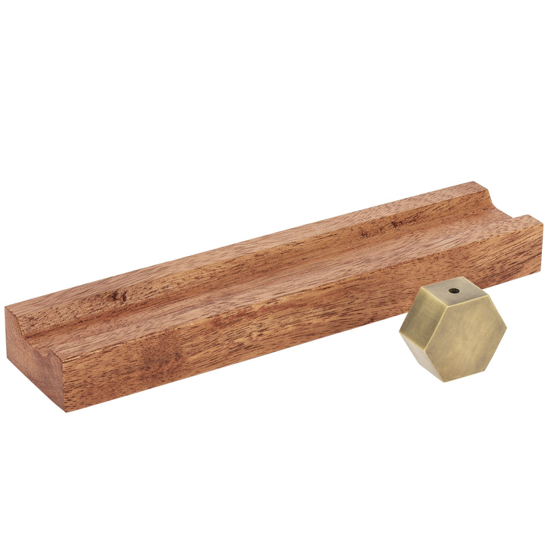 Porte-encens Paramita Hexagone Bronze