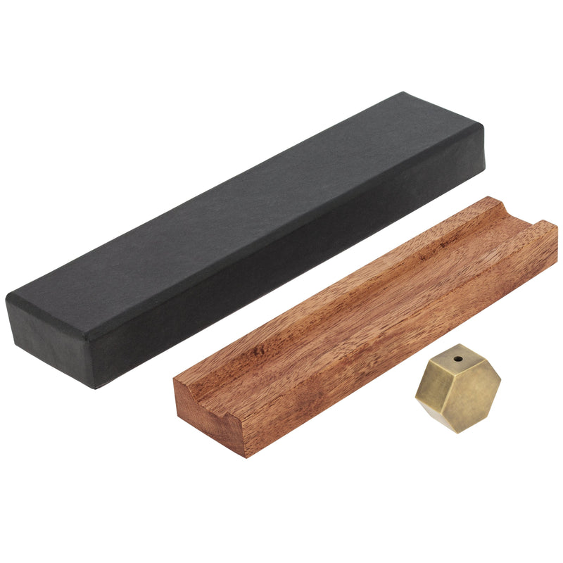 Porte-encens Paramita Hexagone Bronze
