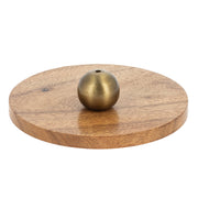 Porte-encens Soleil & Lune Bronze