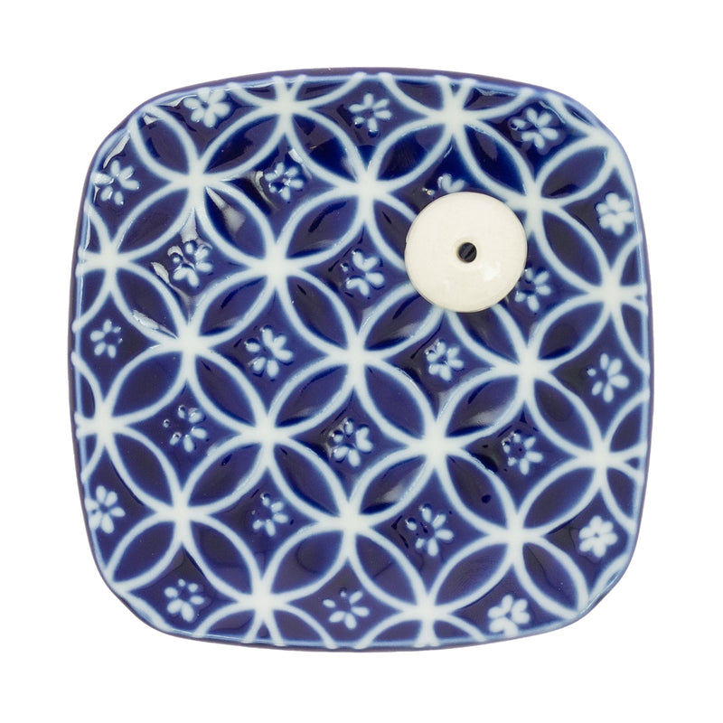 Porte-encens Plat Ruri Shippoh