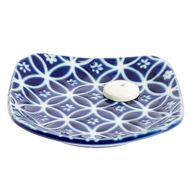 Porte-encens Plat Ruri Shippoh
