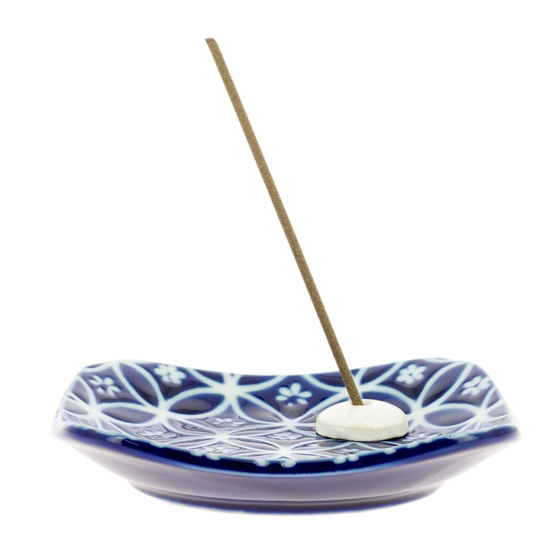 Porte-encens Plat Ruri Shippoh