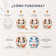 Daruma à Customiser, 12 cm