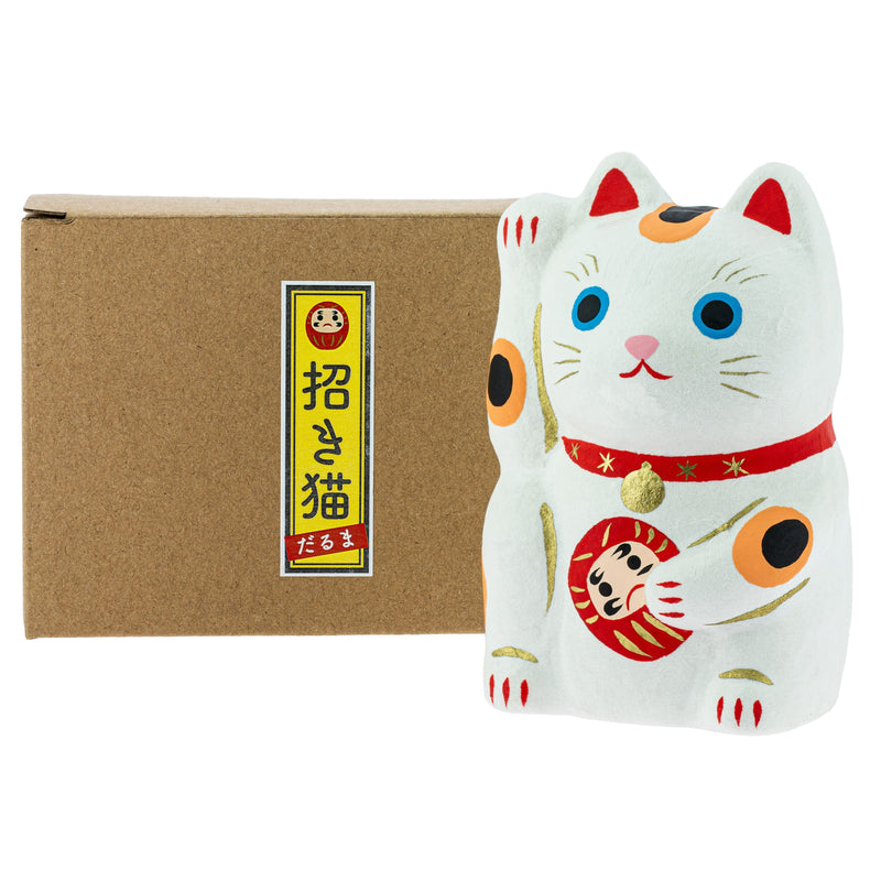 Maneki Neko Daruma - Calico