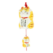 Cloche Fuurin Céramique Maneki Neko Chatora