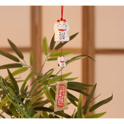 Cloche Fuurin Céramique Maneki Neko Calico