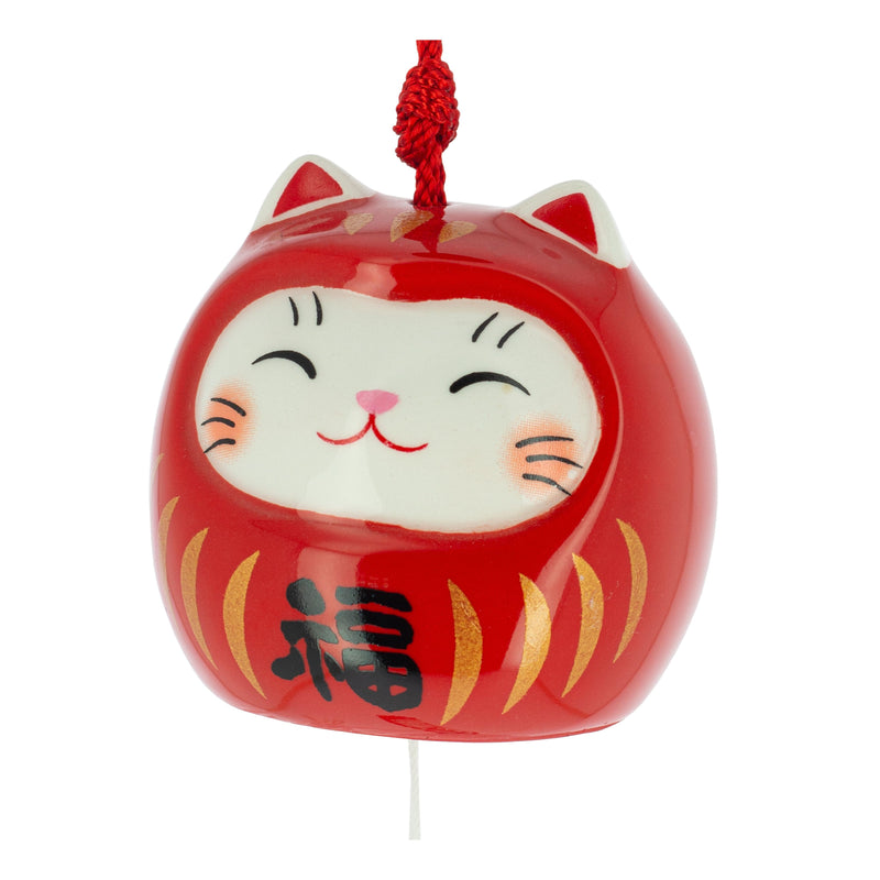 Cloche Fuurin Céramique Neko-Daruma