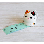 Cloche Fuurin Céramique Neko Calico