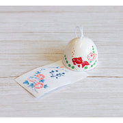 Cloche Fuurin Céramique Rankaku Poisson Rouge
