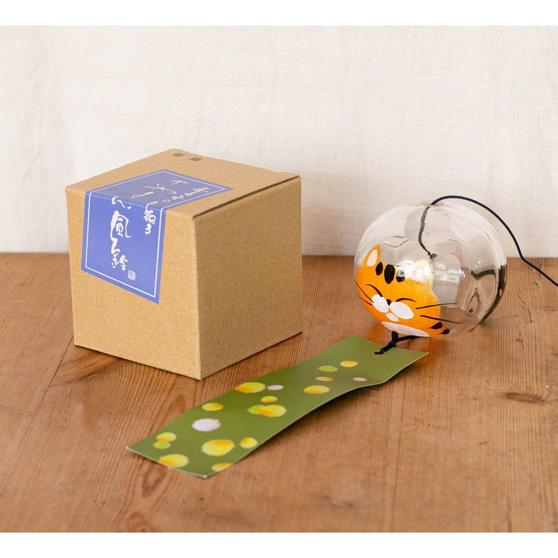 Cloche Fuurin Cristal Maneki Neko 7cm