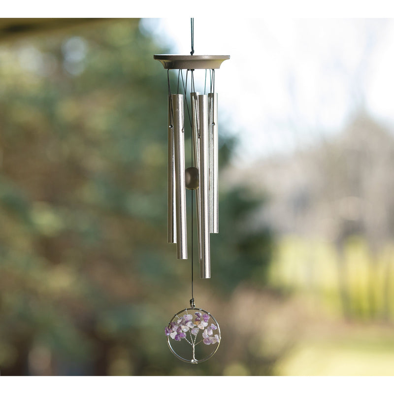Carillon à Vent Serenity Tree Améthyste