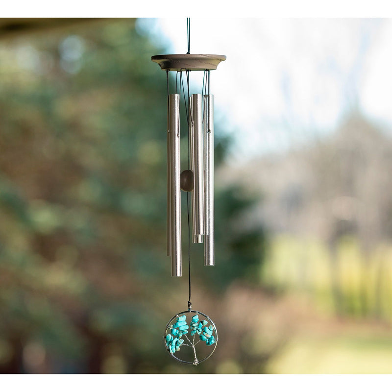 Carillon à Vent Serenity Tree Turquoise
