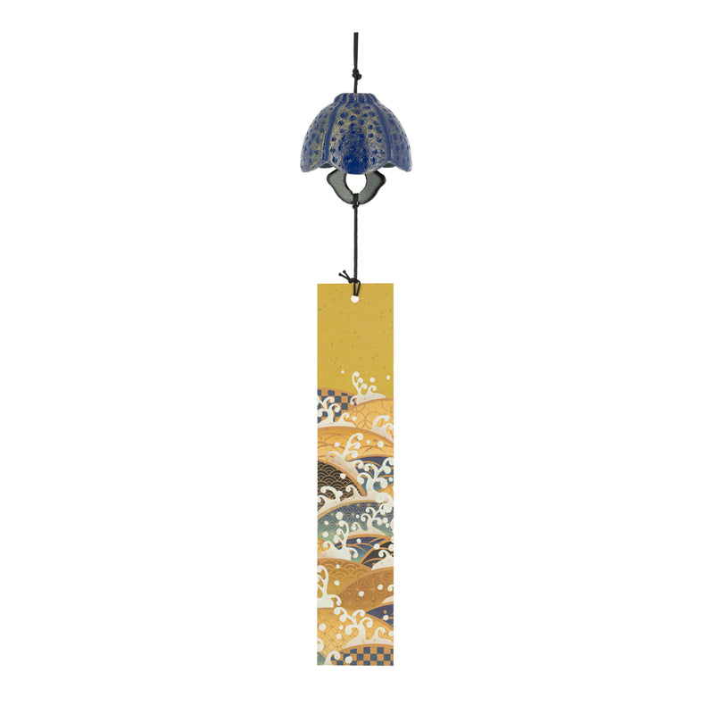 Cloche Feng Shui Fuurin Hana Indigo