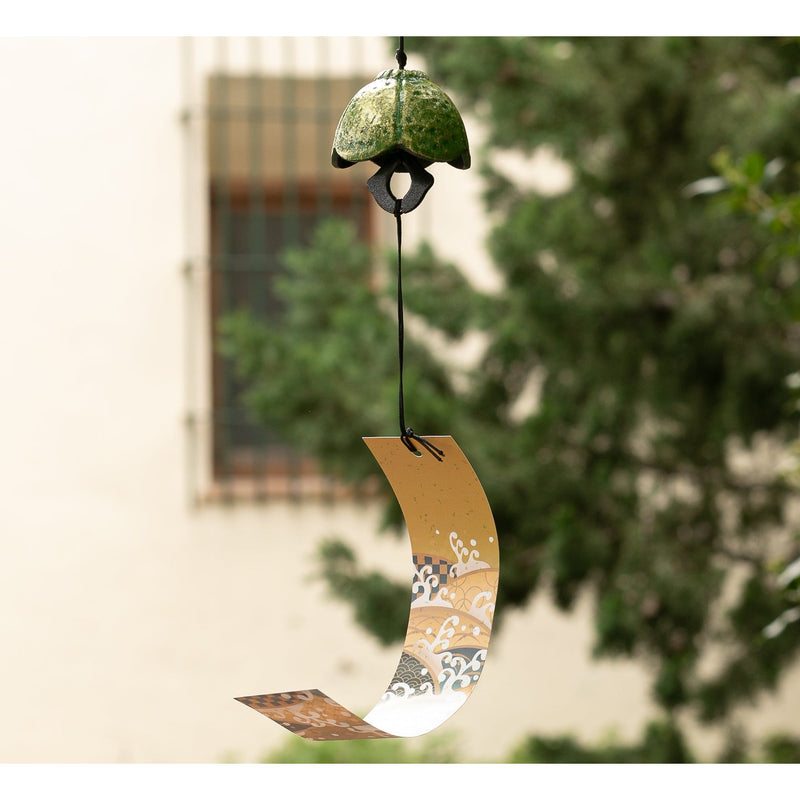 Cloche Feng Shui Fuurin Hana Vert