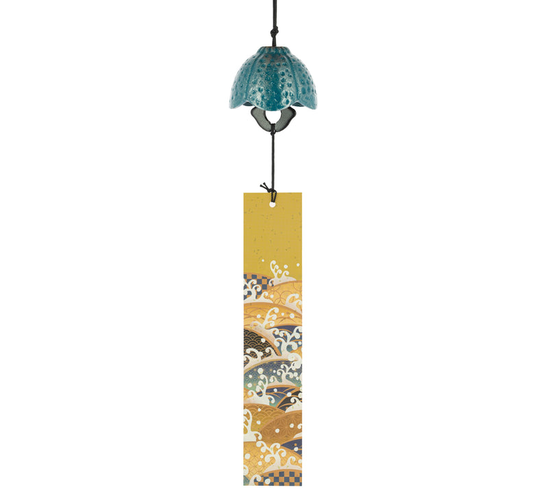 Cloche Feng Shui Fuurin Hana Turquoise