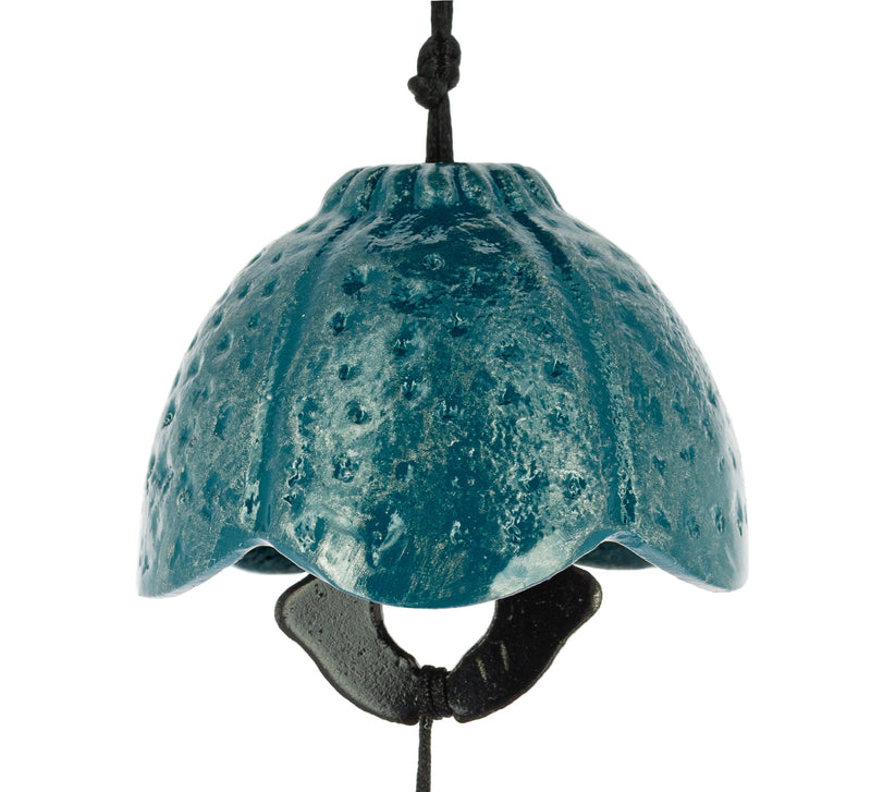Cloche Feng Shui Fuurin Hana Turquoise