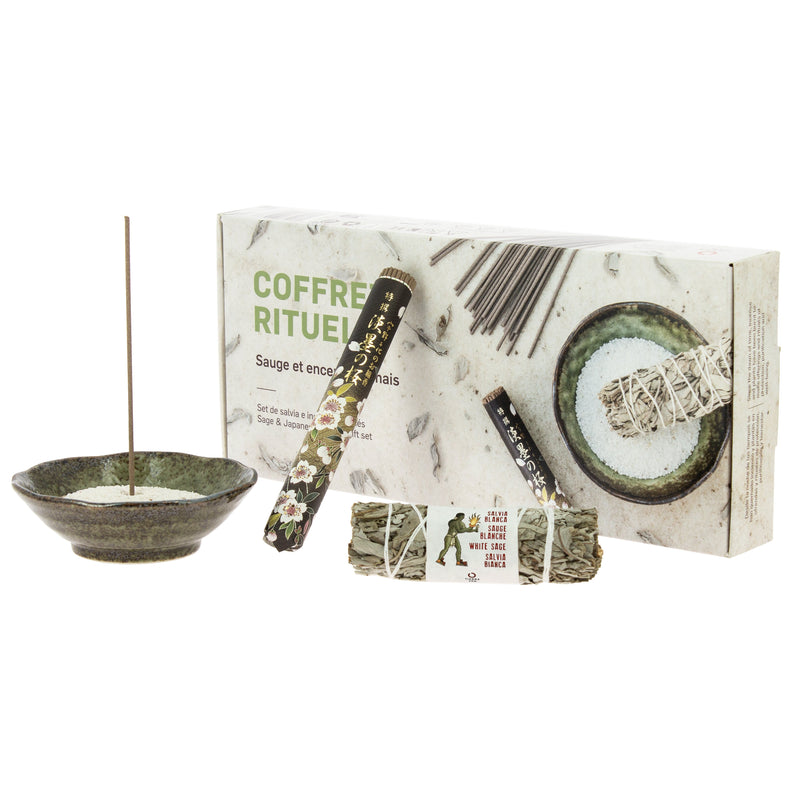 Coffret Rituels - Sauge et Encens Japonais