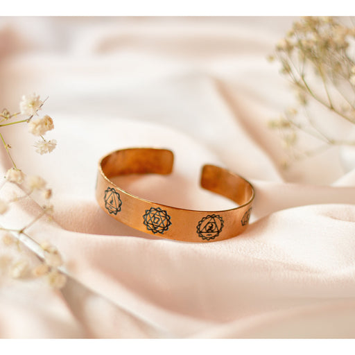 Bracelet Cuivre - 7 Chakras — photo complémentaire 1