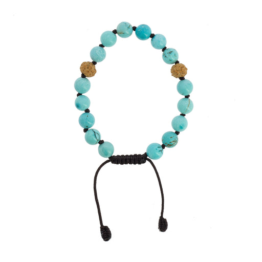 Bracelet-mala Turquoise Tibétaine — photo complémentaire 1